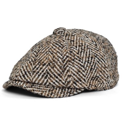 Flat cap - Gårda Coulter Newsboy (bruin)