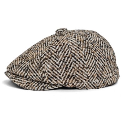 Flat cap - Gårda Coulter Newsboy (bruin)