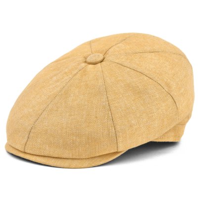 Flat cap - Gårda Darnay Newsboy (geel)