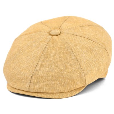 Flat cap - Gårda Darnay Newsboy (geel)