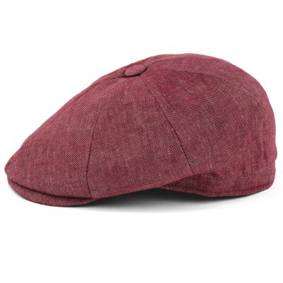 Flat cap - Gårda Darnay Newsboy (rood)