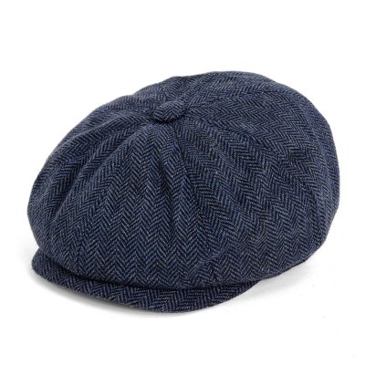 Flat cap - Gårda Digby Newsboy Cap (blauw)