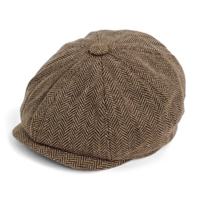 Flat cap - Gårda Digby Newsboy Cap (bruin)