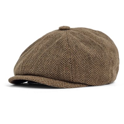 Flat cap - Gårda Digby Newsboy Cap (bruin)