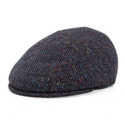Flat cap - Gårda Premium Formby Wool Sixpence (blauw)
