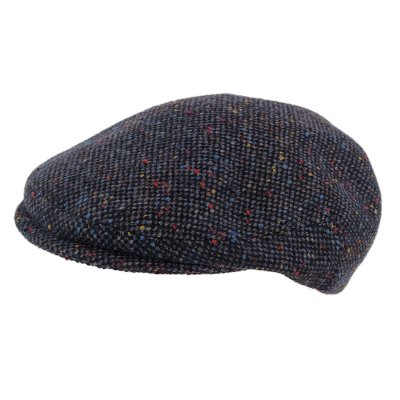 Flat cap - Gårda Premium Formby Wool Sixpence (blauw)