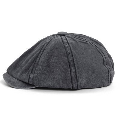 Flat cap - Gårda Maxton Newsboy (grijs)