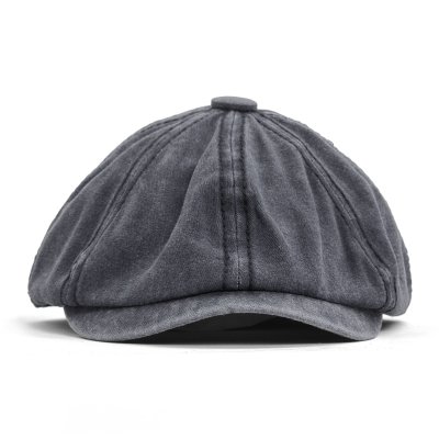 Flat cap - Gårda Maxton Newsboy (grijs)