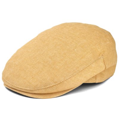 Flat cap - Gårda Nickleby Sixpence (geel)