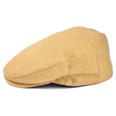 Flat cap - Gårda Nickleby Sixpence (geel)