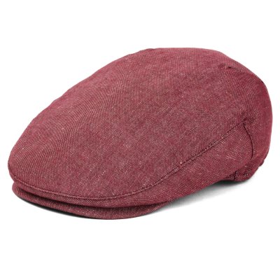 Flat cap - Gårda Nickleby Sixpence (rood)