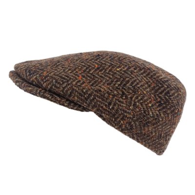 Flat cap - Gårda Premium Penrith Wool Sixpence (bruin)