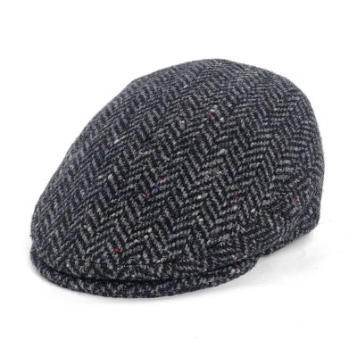 Flat cap - Gårda Premium Penrith Wool Sixpence (grijs)