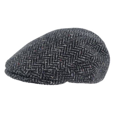 Flat cap - Gårda Premium Penrith Wool Sixpence (grijs)