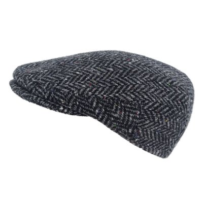 Flat cap - Gårda Premium Penrith Wool Sixpence (grijs)