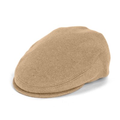 Flat cap - Gårda Premium Selby Wool Sixpence (beige)