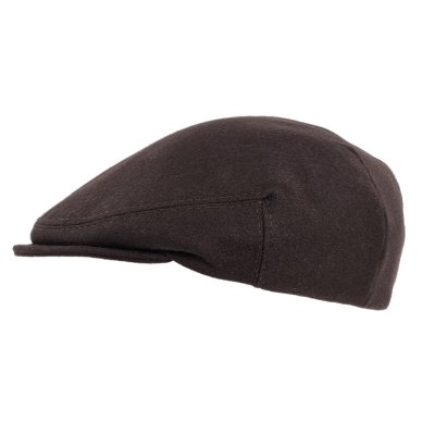 Flat cap - Gårda Premium Selby Wool Sixpence (bruin)