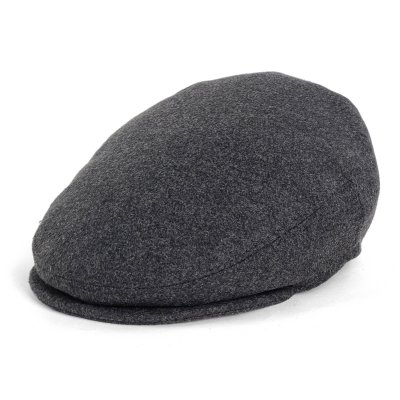 Flat cap - Gårda Premium Selby Wool Sixpence (grijs)