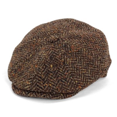 Flat cap - Gårda Premium Selkirk Wool Newsboy (bruin)