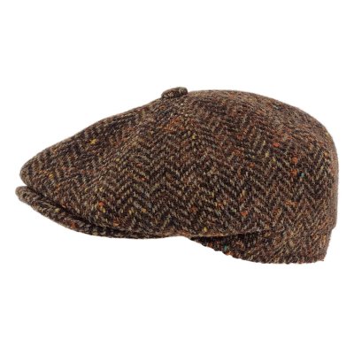 Flat cap - Gårda Premium Selkirk Wool Newsboy (bruin)