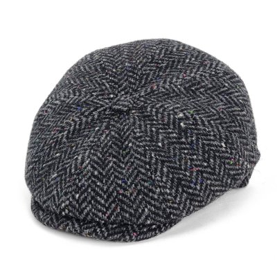 Flat cap - Gårda Premium Selkirk Wool Newsboy (grijs)