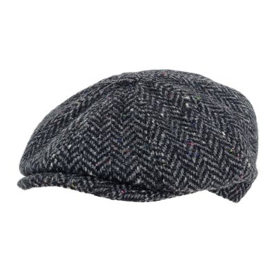 Flat cap - Gårda Premium Selkirk Wool Newsboy (grijs)