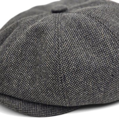 Flat cap - Gårda Telford Newsboy Cap (donkergrijs)
