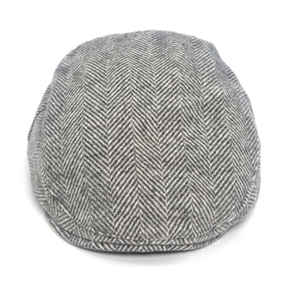 Flat cap - Gårda Torridon (grijs/wit)