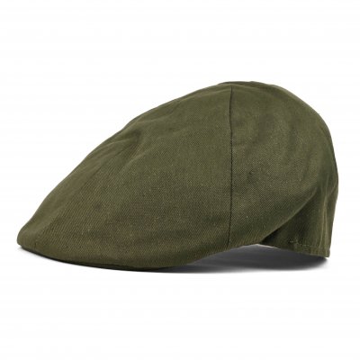 Gubbkeps / Flat cap - Gårda Vico Cotton Flat Cap (grön)