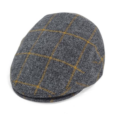 Flat cap - Gårda Premium Warrington Wool Sixpence (grijs)
