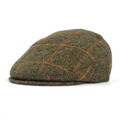 Flat cap - Gårda Premium Warrington Wool Sixpence (groente)