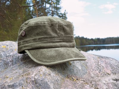Flat cap - Gårda Viper Army Cap (groente)