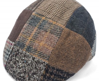 Flat cap - Gårda Florens Wool (bruin/multi)