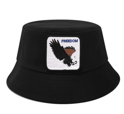 Hoeden - Gårda Freedom Bucket Hat (zwart)