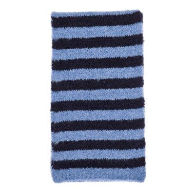 Sjaals - Gårda Grindelwald Striped Wool Mix Scarf (blauw)