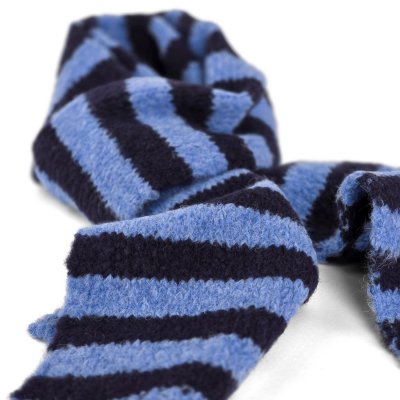 Sjaals - Gårda Grindelwald Striped Wool Mix Scarf (blauw)