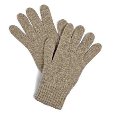 Handschoenen - Gårda Tolmin Knitted Wool Mix Gloves (beige)