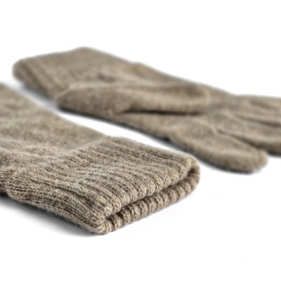 Handschoenen - Gårda Tolmin Knitted Wool Mix Gloves (beige)