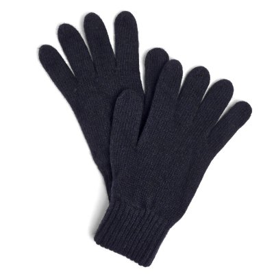 Handschoenen - Gårda Tolmin Knitted Wool Mix Gloves (donkerblauw)