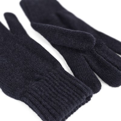 Handschoenen - Gårda Tolmin Knitted Wool Mix Gloves (donkerblauw)