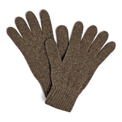 Handschoenen - Gårda Tolmin Knitted Wool Mix Gloves (bruin)