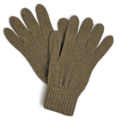Handschoenen - Gårda Tolmin Knitted Wool Mix Gloves (groente)