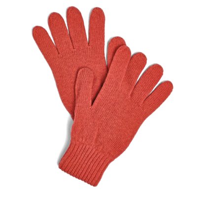 Handschoenen - Gårda Tolmin Knitted Wool Mix Gloves (rood)