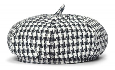 Baret - Gårda Tribeca Beret (zwart/wit)