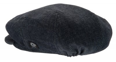 Flat Cap - CTH Ericson Carl Jr. Organic Cotton Flat Cap (denim)