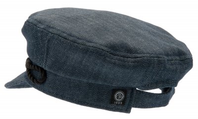 Flat Cap - CTH Ericson Oscar Jr. Fiddler Cap (denim)