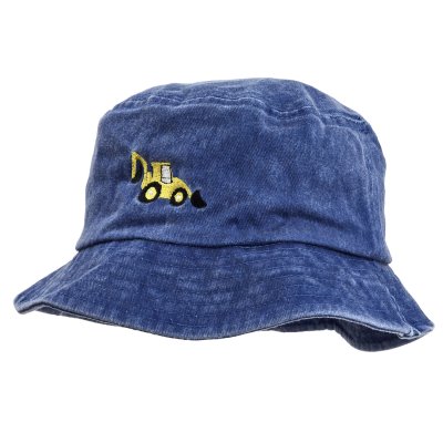 Hoeden Kind - Gårda Bulldozer Bucket Hat (blauw)
