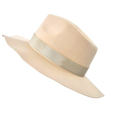 Hoeden - Gårda Carlow Wool Fedora (beige)