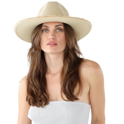 Stro hoed - Gårda Alicante Fedora (beige)