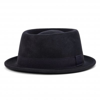 Hoeden - Gårda Asolo Pork Pie Wool Hat (blauw)